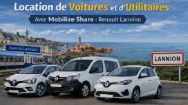 Location de voitures et d'utilitaires à Lannion avec Mobilize Share - Actu auto du 19 janvier